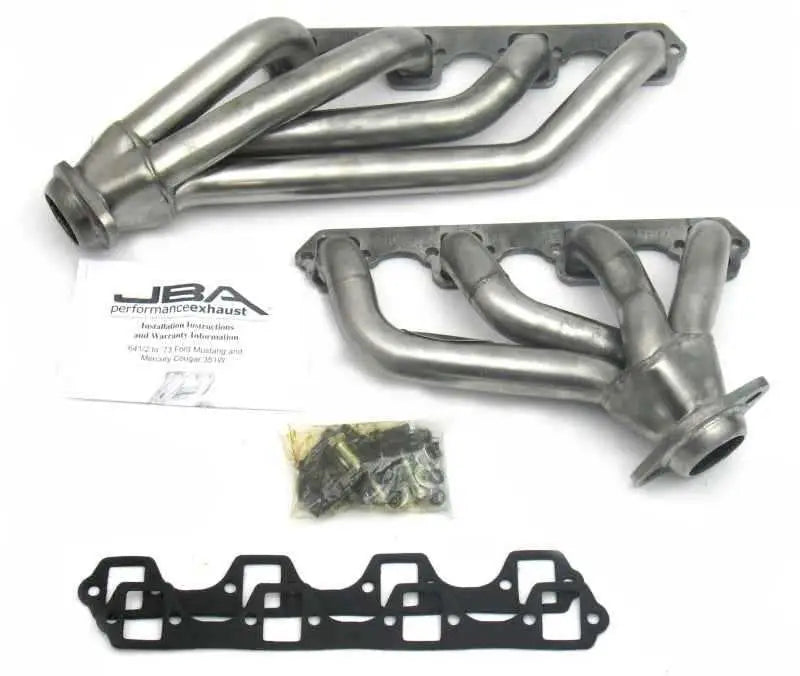 JBA 65-73 Ford Mustang 351W SBF 1-5/8in Primary Raw 409SS Mid Length Header 1653s