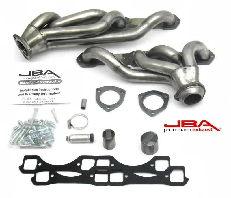 JBA 65-86 GM Truck 265-400 Carbureted w/A.I.R. 1-5/8in Primary Raw 409SS Cat4Ward Header 1830S-6