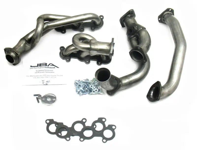 JBA 95-00 Toyota 3.4L V6 w/o EGR 1-1/2in Primary Raw 409SS Cat4Ward Header 2032s-1