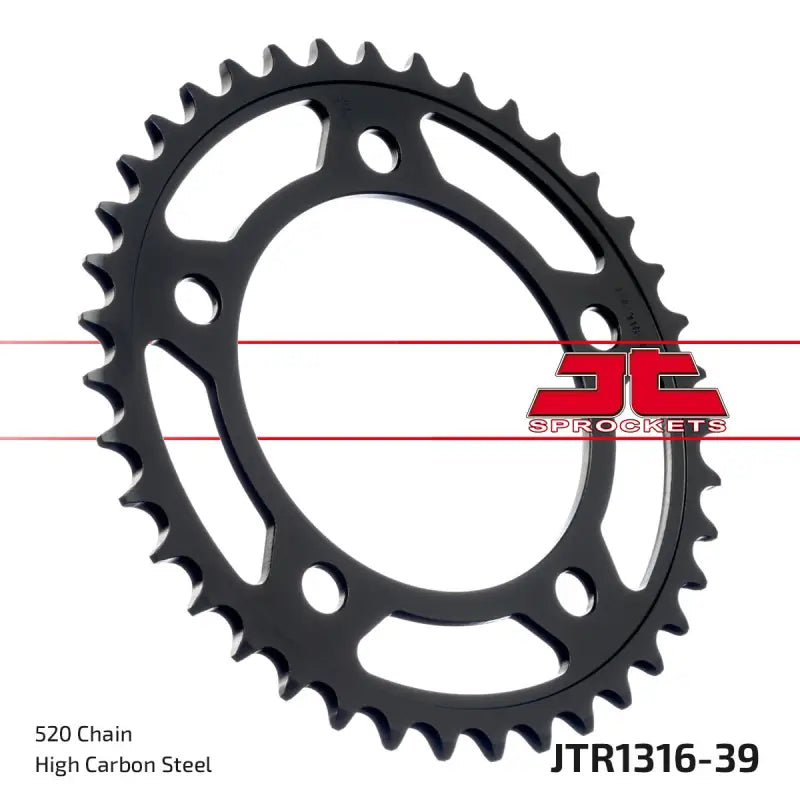 JTR1316.39 Rear Sprocket Steel 39t 520 Hon wps-55-131639