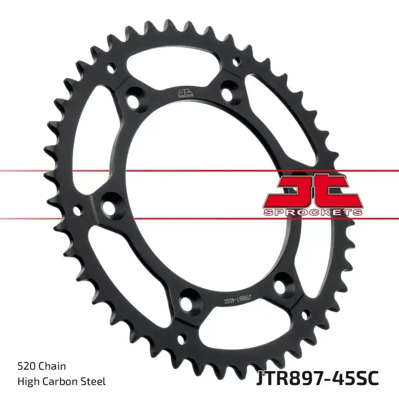 JTR897.45SC Rear Sprocket Steel 45t 520 Hus/Husq/Ktm wps-555-89745
