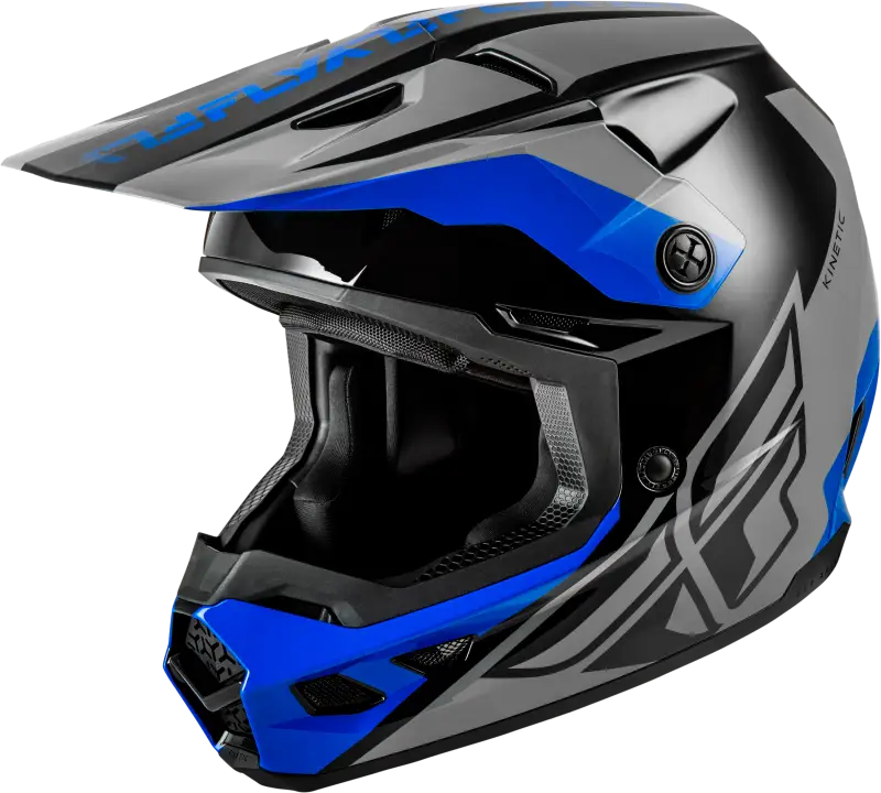 Kinetic Motocross Helmet Lightweight Improved Protection 73-86762x
