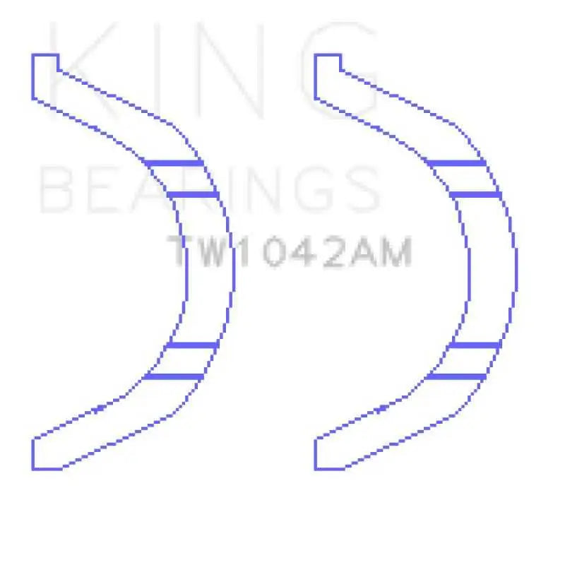 King Nissan VR38DETT/VQ35AHR/VQ37HR Thrust Washer tw1042am