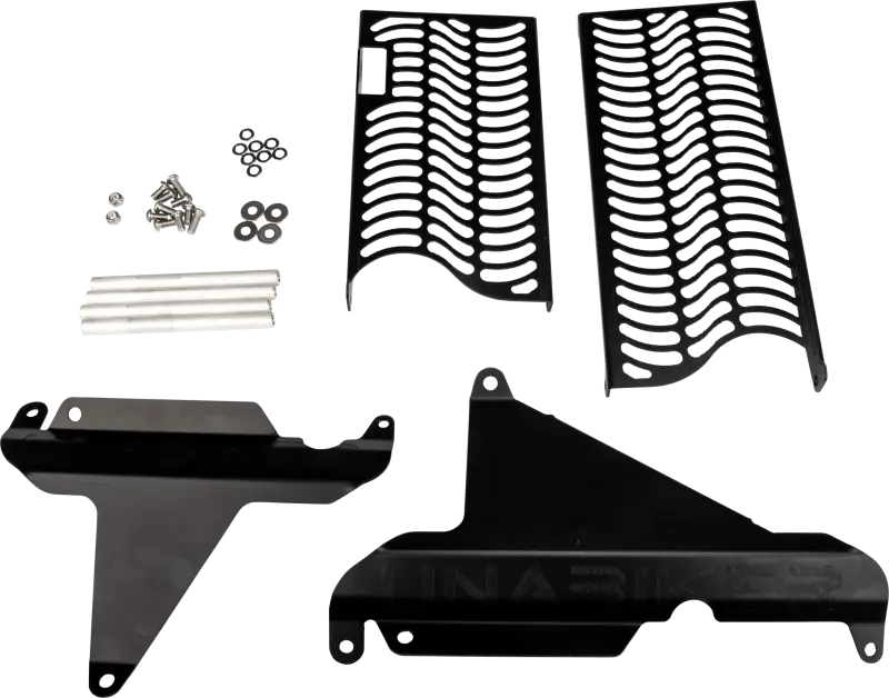 KKX19450 Unabiker Radiator Guards Kaw Kx450 Black wps-668-50431