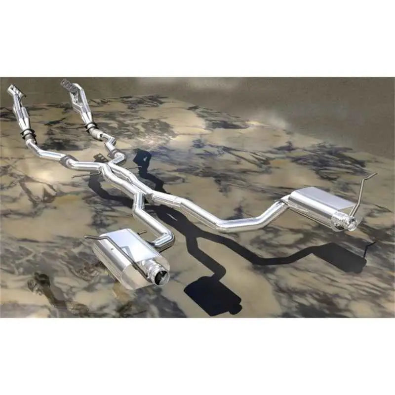 Kooks 2018+ Jeep Grand Cherokee TrackHawk 6.2L 3in Cat Back SS Exhaust 34104200