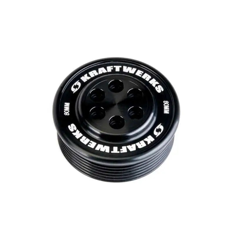 KraftWerks Supercharger Pulley - 80mm 7 Rib 159-99-8007