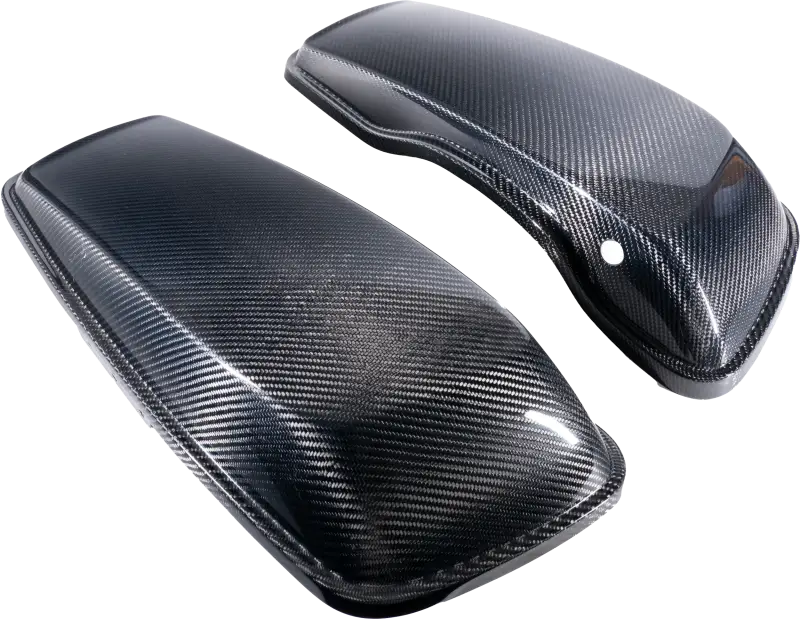 Lightweight Carbon Fiber Saddlebag Lids for Harley Touring 563-04017