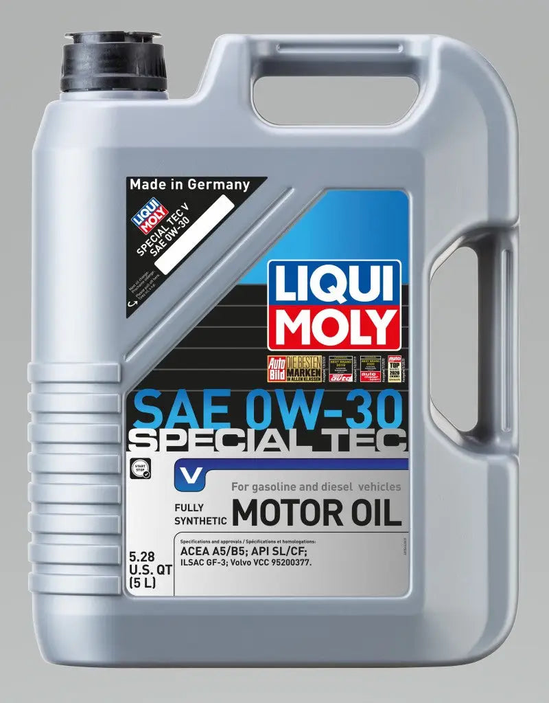 LIQUI MOLY 5L Special Tec V Motor Oil 0W30 - Case of 4 lqm20204