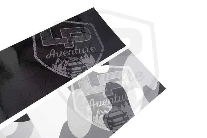 LP Aventure Deflector Sticker For Offgrid - Black flp-sticker-off-b