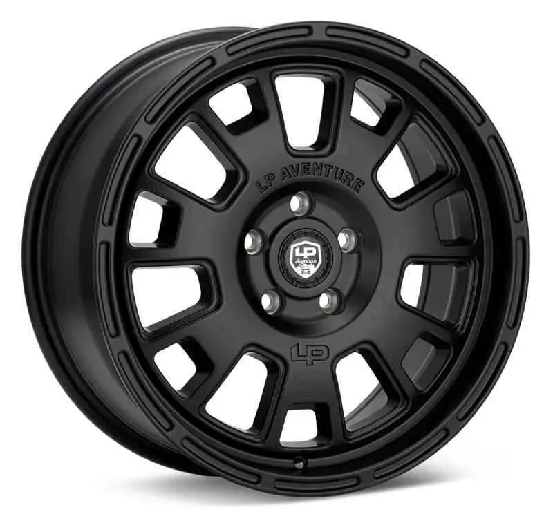 LP Aventure LP7 17x8 5-114 ET38 Matte Black Wheel LP7178511438MB