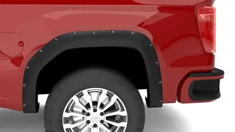 Lund 19-21 GM Silverado/Sierra RX-Rive Textured Elite Series Fender Flares w/Black Bolts - Black 4pc rx130tb
