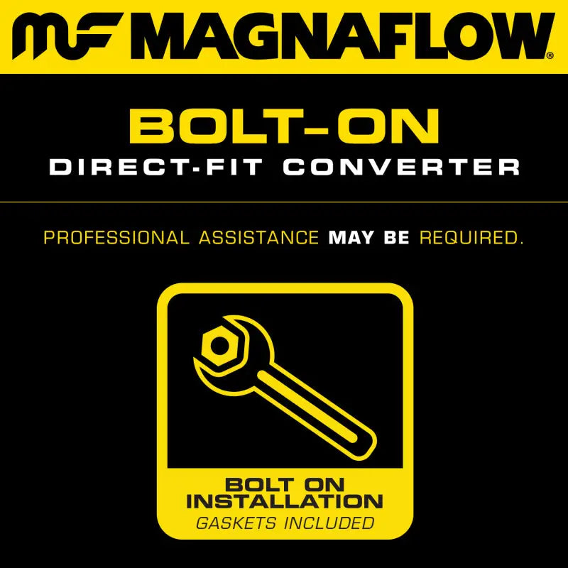 MagnaFlow 04-09 Toyota Prius L4 OEM Underbody Single Direct Fit CARB Compliant Catalytic Converter mag23-169