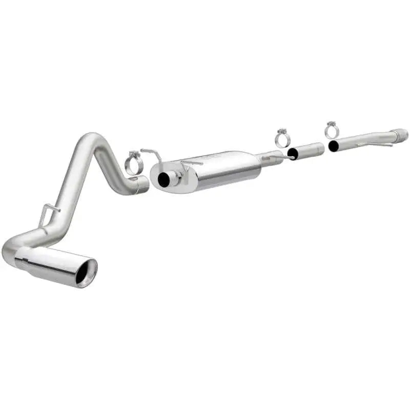 Magnaflow 14 Chevy Silverado V8 5.3L CC/EC Cab Single P/S Rear Exit Stainless Cat Back Perf Exhaust 15267