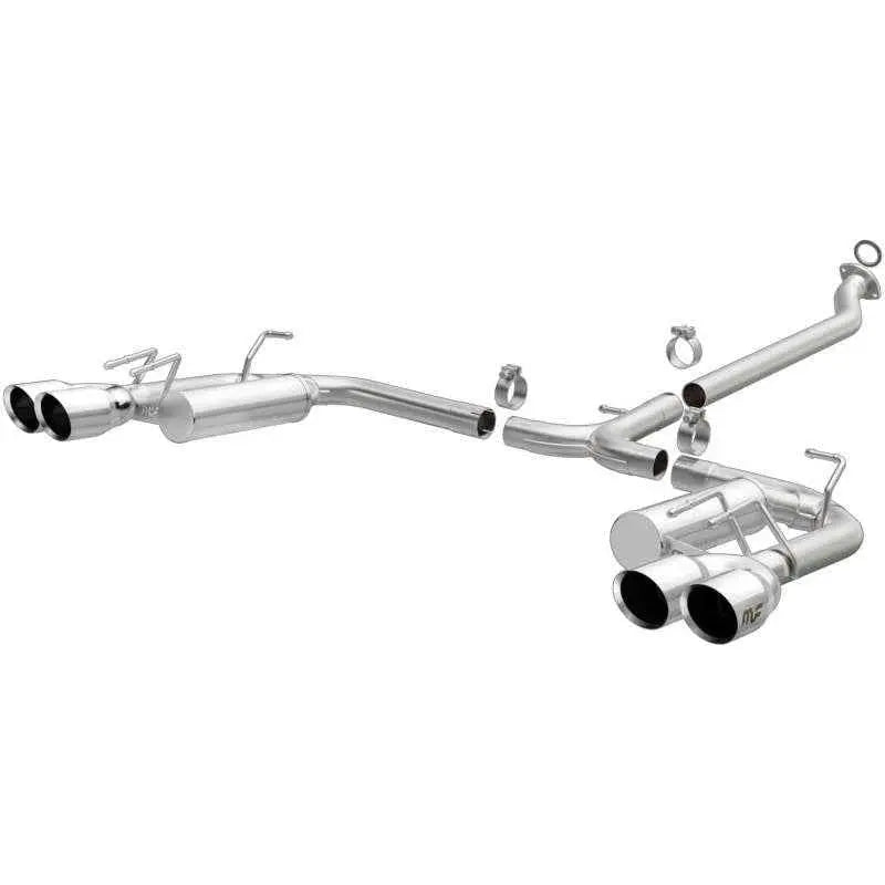 MagnaFlow 18-19 Toyota Camry XSE 2.5L Street Series Cat-Back Exhaust w/4in Polished Quad Tips 19494