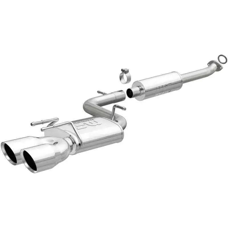 MagnaFlow CatBack 18-19 Toyota Camry SE 2.5L Street Series Single Exit Polished Stainless Exhaust 19410