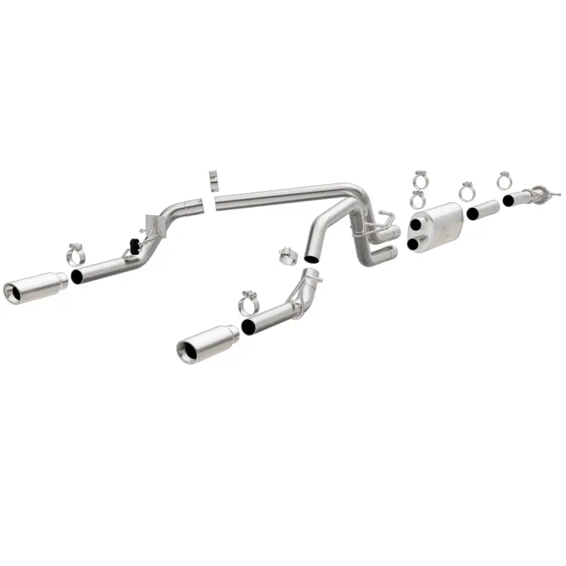 MagnaFlow Stainless Cat-Back Exhaust 2015 Chevy Colorado/GMC Canyon Dual Split Rear Exit 3.5in mag19019