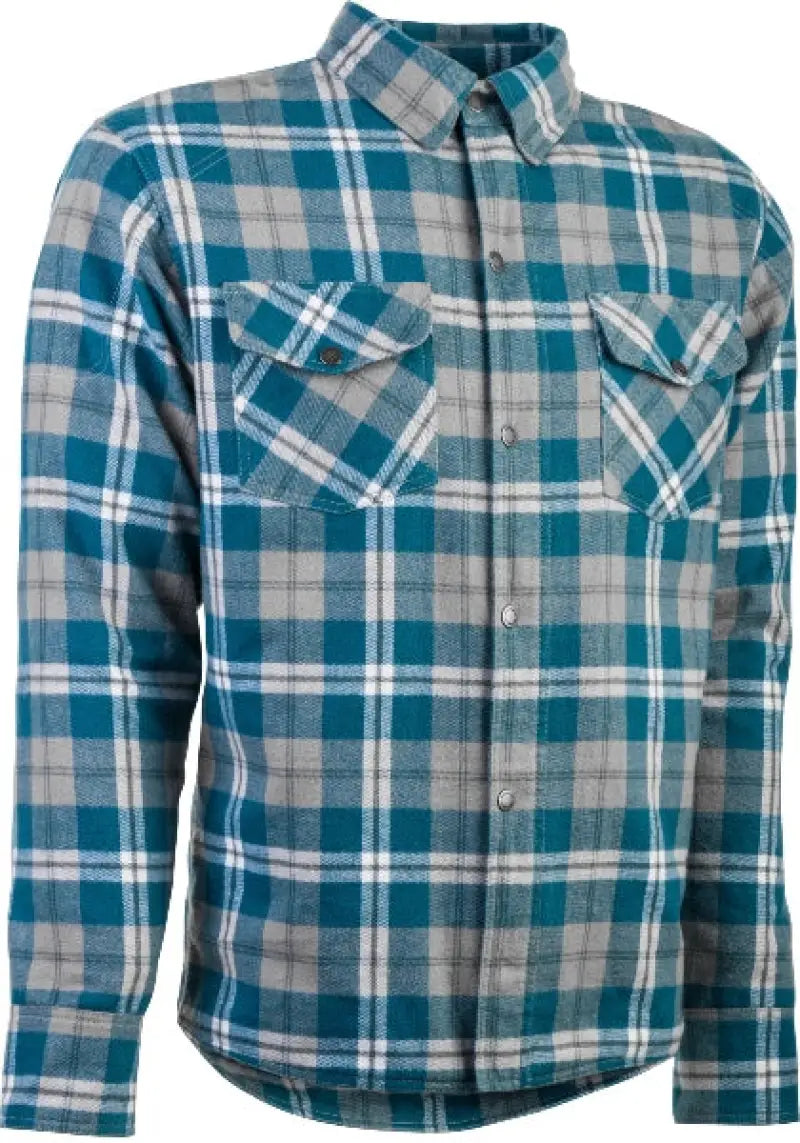 Marksman Flannel Grey/Blue 4x wps-489-11824x