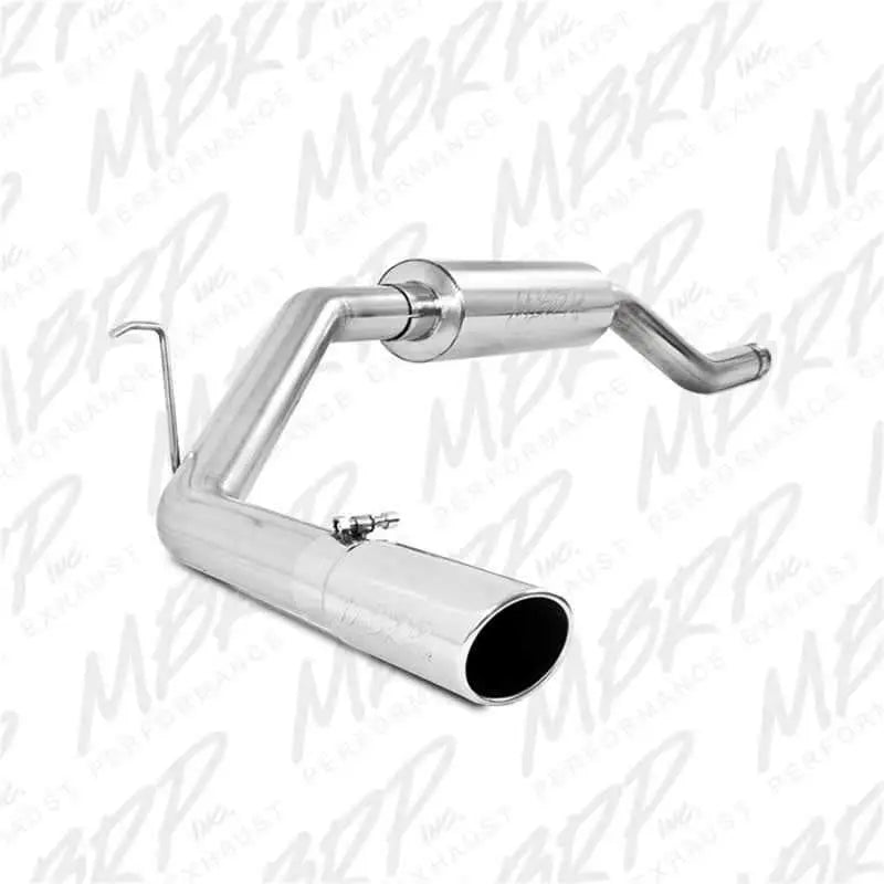 MBRP 00-06 Toyota Tundra All 4.7L Models Resonator Back Single Side Exit Aluminized Exhaust System s5330al