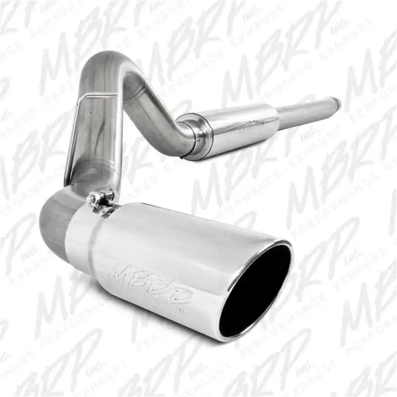 MBRP 11-13 Ford F-250/350/450 6.2L V8 Gas 4in Cat Back Single Side T409 Exhaust System s5246409