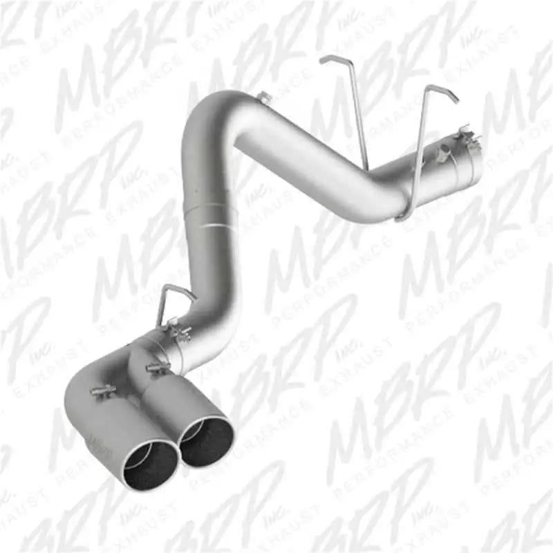 MBRP 11-15 Chevy/GMC 2500/3500 4in Filter Back Dual Outlet Single Side Alum Exhaust System s6033al