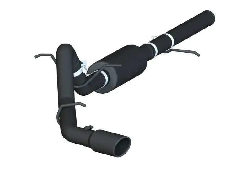 MBRP 14-17 Chevrolet Silverado 1500 4.3/5.3L 3in Cat Back Single Side Exit Black Exhaust s5080blk