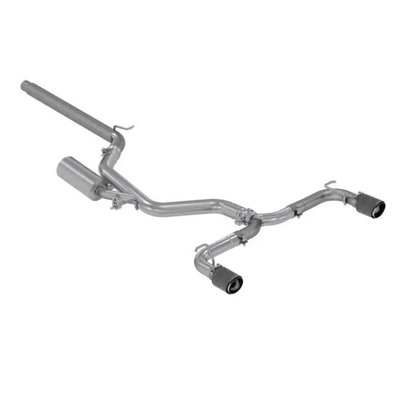 MBRP 15-17 VW 2.0L Turbo Golf GTI MK7 3in T304 Cat Back Exhaust w/ Dual Split Rear Exit s46063cf