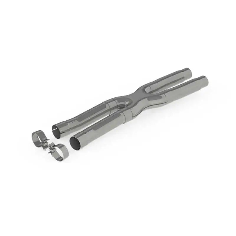 MBRP 15-19 Ford Mustang GT 2.5in Resonator Delete X-Pipe - T409 s7213409