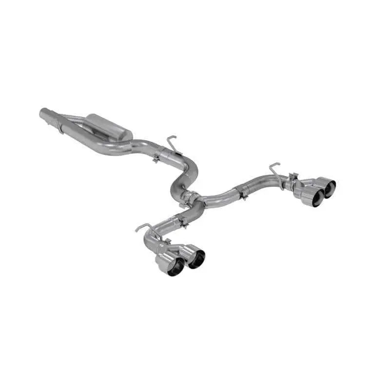 MBRP 15-19 VW Golf R 3in Cat Back Single Exit Exhaust Pro Series w/ Valve Delete - T304 s4603304
