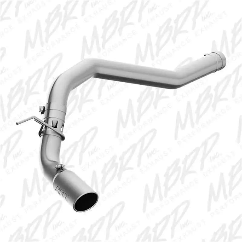 MBRP 16-19 Nissan Titan XD 5.0L 4in Filter Back Single Side Exit Alum Exhaust System s6400al