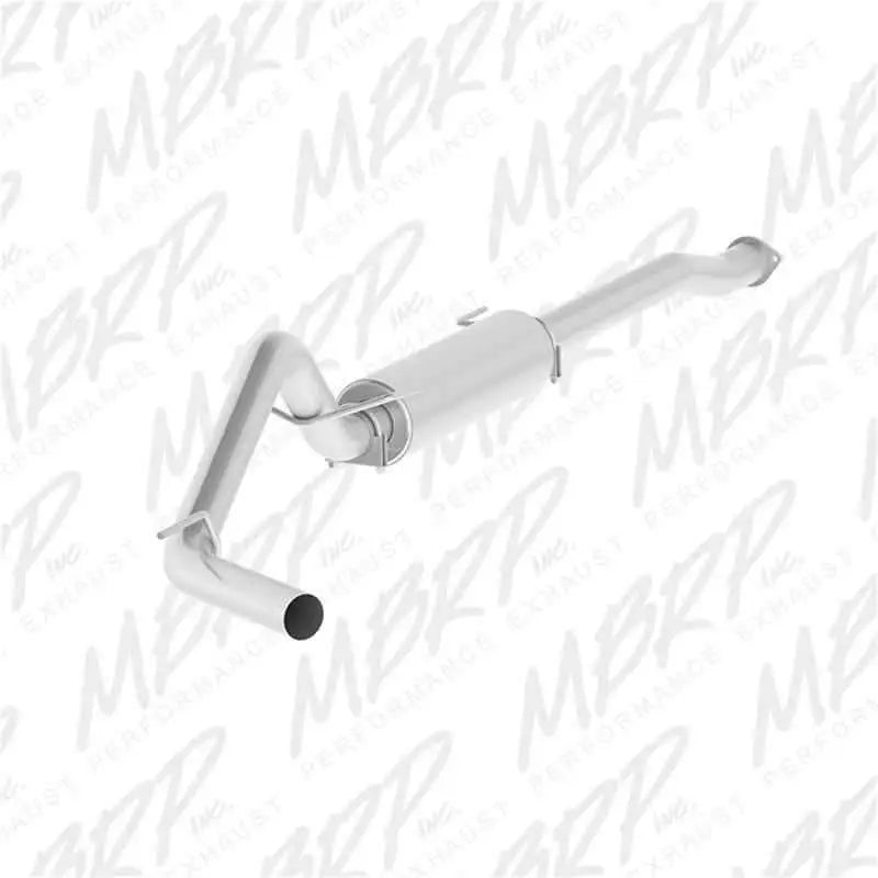 MBRP 16-19 Toyota Tacoma 3.5L 3in Cat Back Single Side Exit Alum Exhaust System s5338p