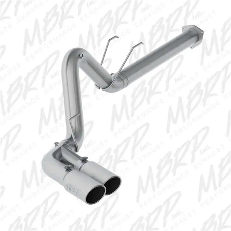 MBRP 17-19 Ford F-250/350/450 6.7L 4in Filter Back Single Side Dual Exit T409 Exhaust System s6290409
