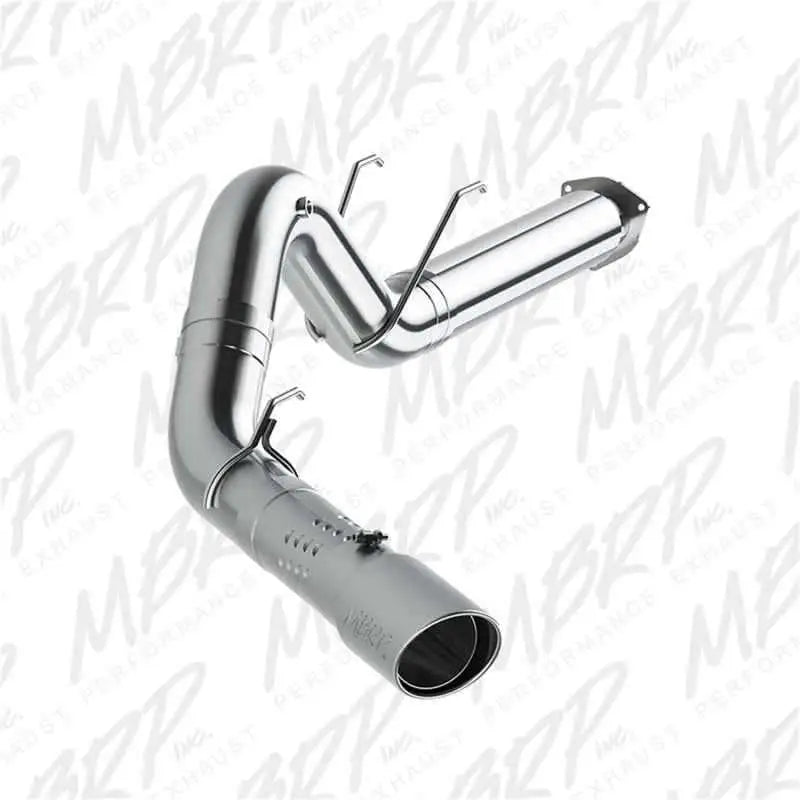MBRP 17-19 Ford F-250/350/450 6.7L Ex. Reg Cab 5in Filter Back Single Tip T409 Exhaust System s62930409