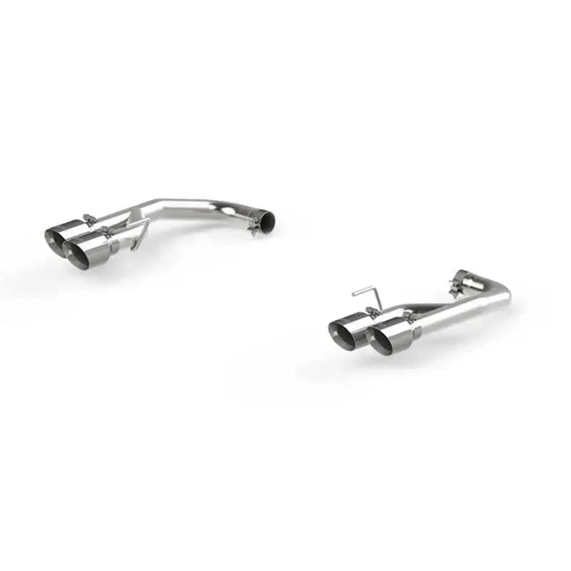 MBRP 18-19 Ford Mustang GT 2.5in T304 Non Active Dual Axle Back Exhaust System - 4in Dual Wall Tips s7211304