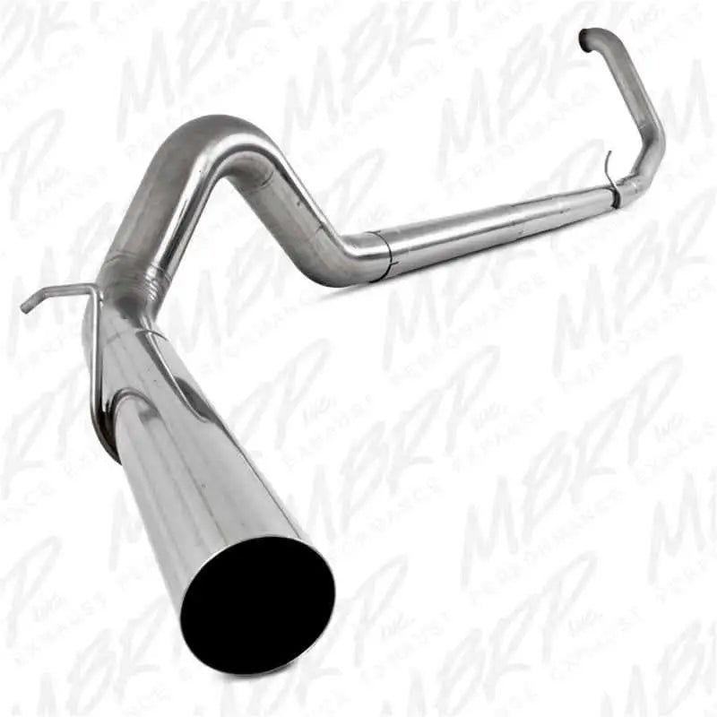 MBRP 1999-2003 Ford F-250/350 7.3L 4in Turbo Back Single No Muffler T409 SLM Series Exhaust System s6200slm