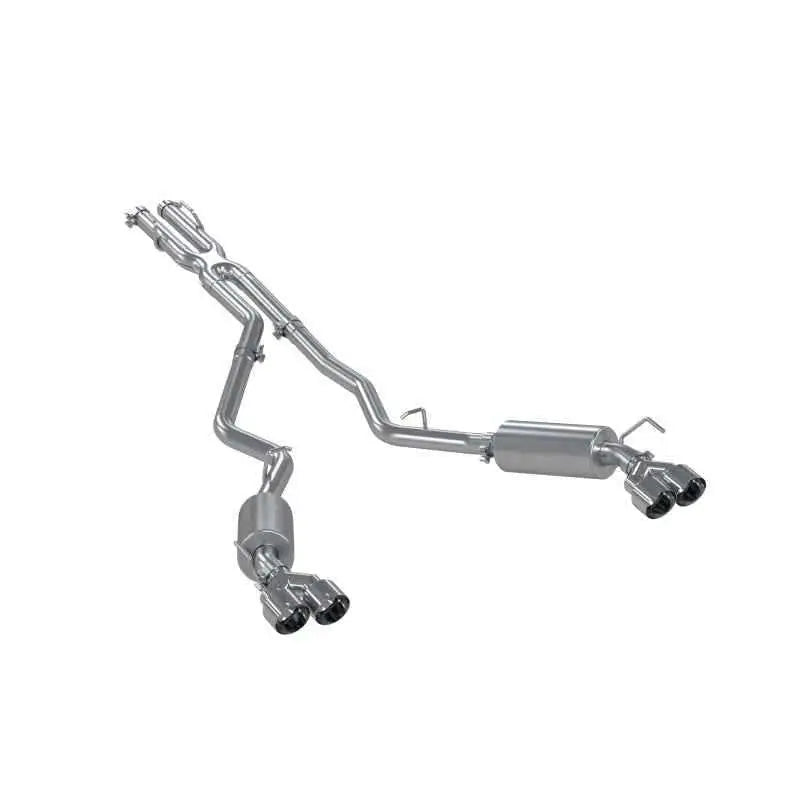 MBRP 20-21 Ford Explorer ST 3.0L Ecoboost SS 2.5in Dual Rear Exit w/ Quad Tips - AL s5205al