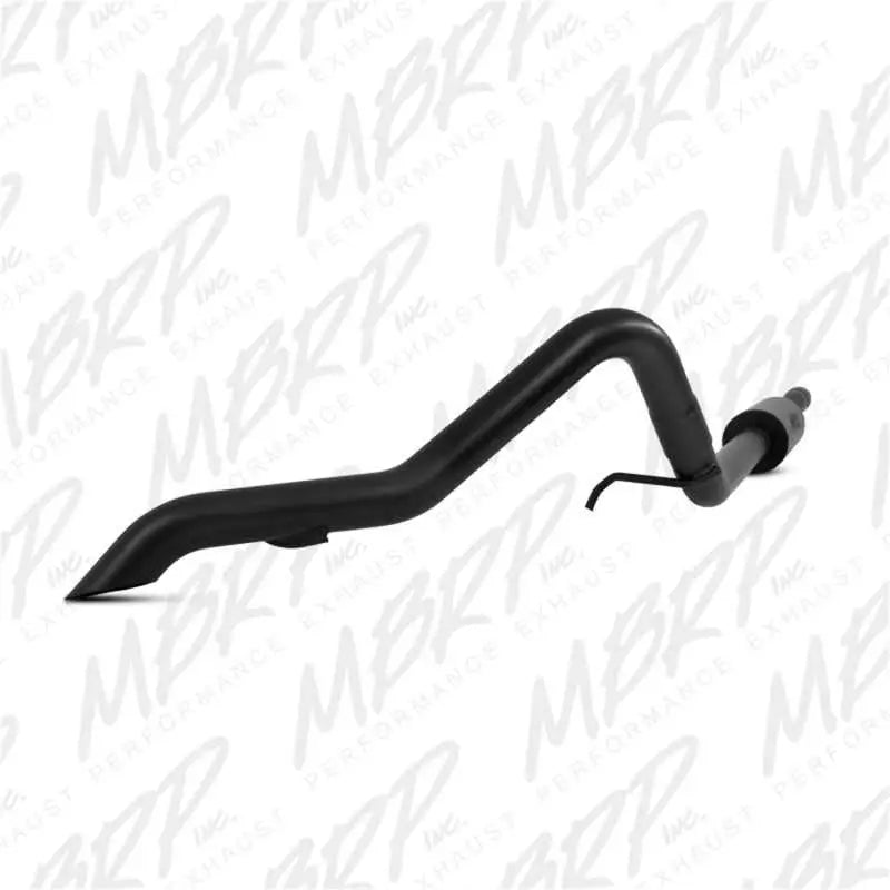 MBRP 2007-2009 Jeep Wrangler (JK) 3.8L V6 4 dr Off-Road Tail Pipe Muffler before Axle s5514blk