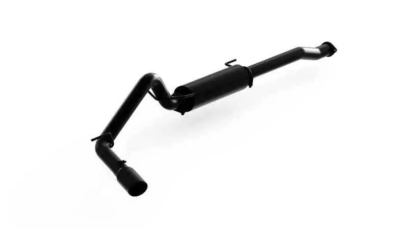 MBRP 2016 Toyota Tacoma 3.5L Cat Back Single Side Exit Black Exhaust System s5338blk