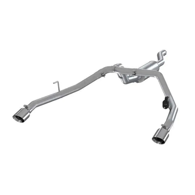 MBRP 2020 Jeep Gladiator 3.6L 2.5in Dual Rear Exit Cat Back Exhaust Aluminized s5538al