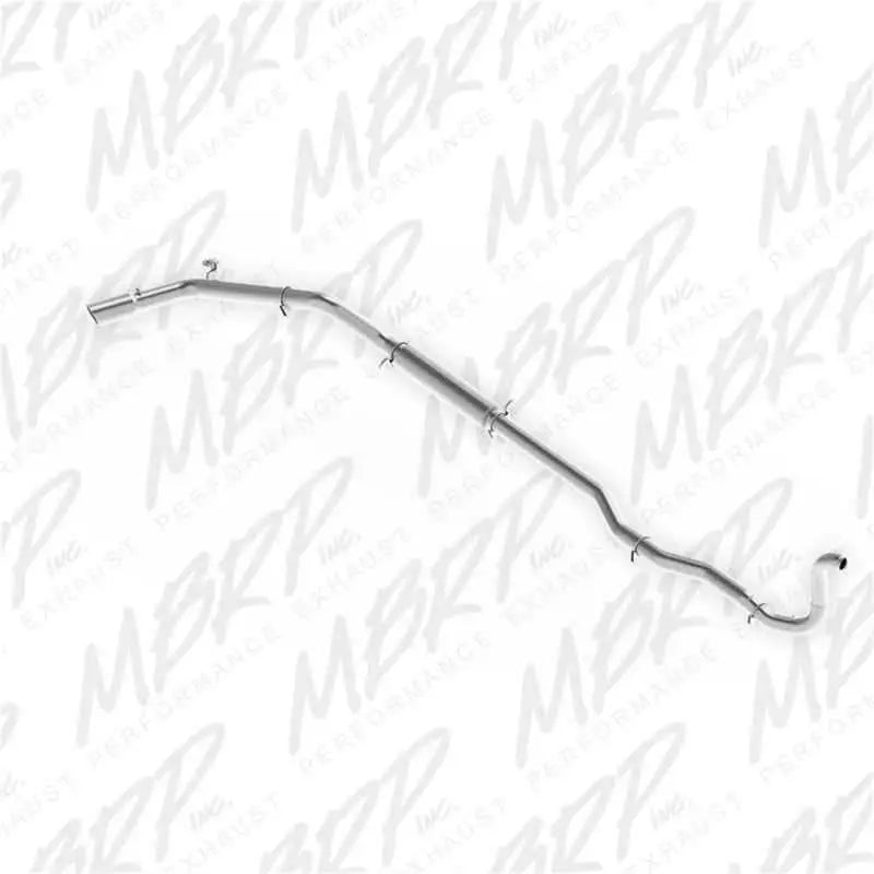 MBRP 88-93 Dodge 2500/3500 Cummins 4WD ONLY Turbo Back Single Side Exit T409 Exhaust System s6150409