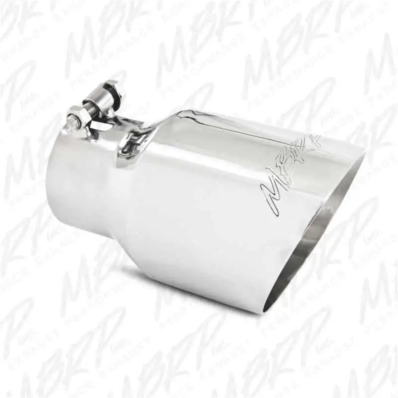 MBRP Universal Tip 4.5in O.D. Dual Wall Angled 3in inlet 8in length T304 t5151