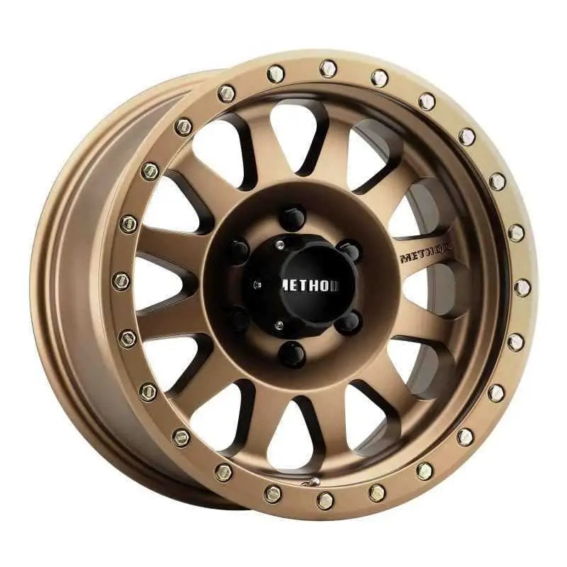 Method MR304 Double Standard 18x9 -12mm Offset 6x5.5 108mm CB Method Bronze Wheel mr30489060912n