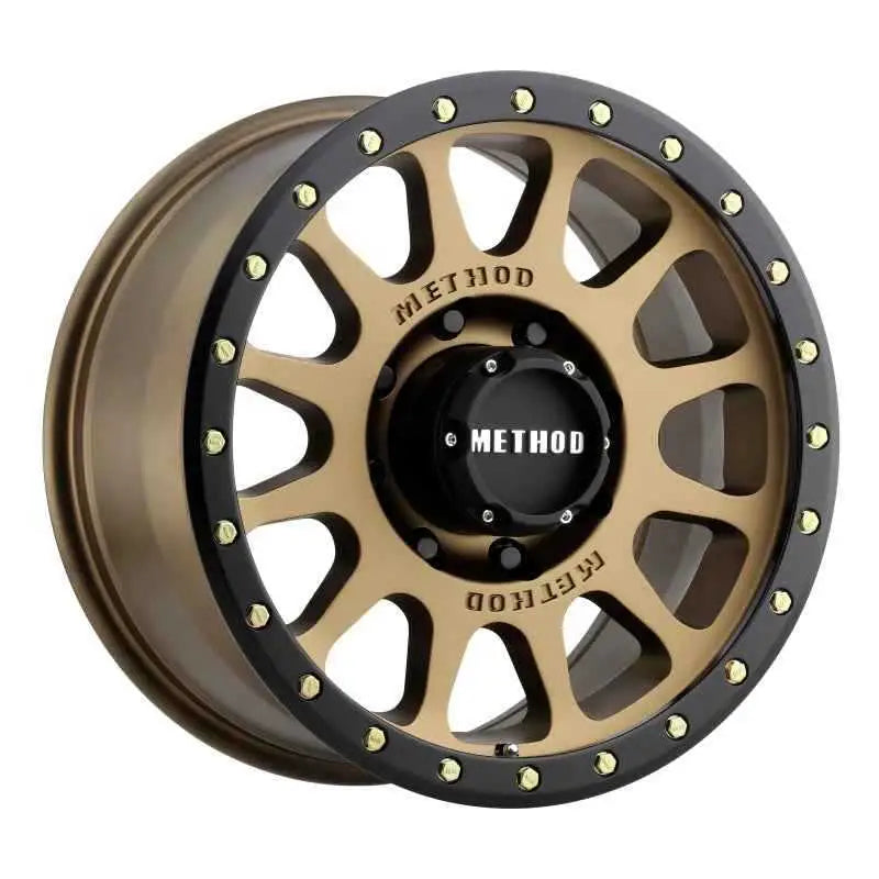 Method MR305 NV 20x10 -18mm Offset 8x170 130.81mm CB Bronze Wheel mr30521087918n