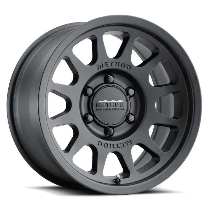 Method MR703 17x8.5 +35mm Offset 6x5.5 106.25mm CB Matte Black Wheel mr70378560535