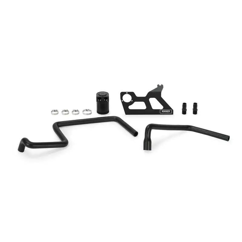 Mishimoto 07-11 Jeep Wrangler JK Baffled Oil Catch Can - Black mmbcc-wr6-07pbe2