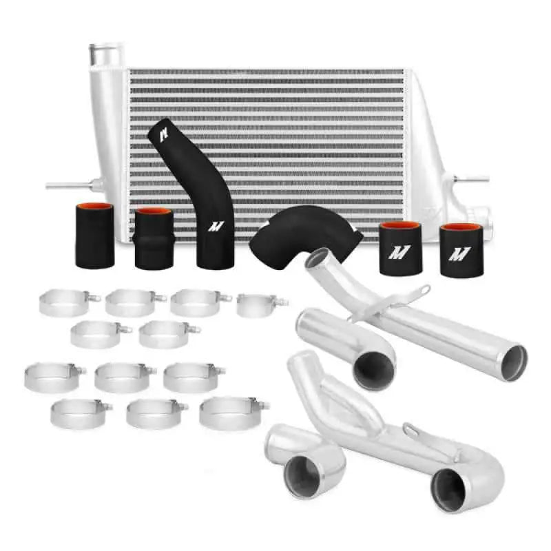 Mishimoto 08+ Mitsubishi Evo X Front-Mount Intercooler Kit - Silver mmint-evo-10ksl