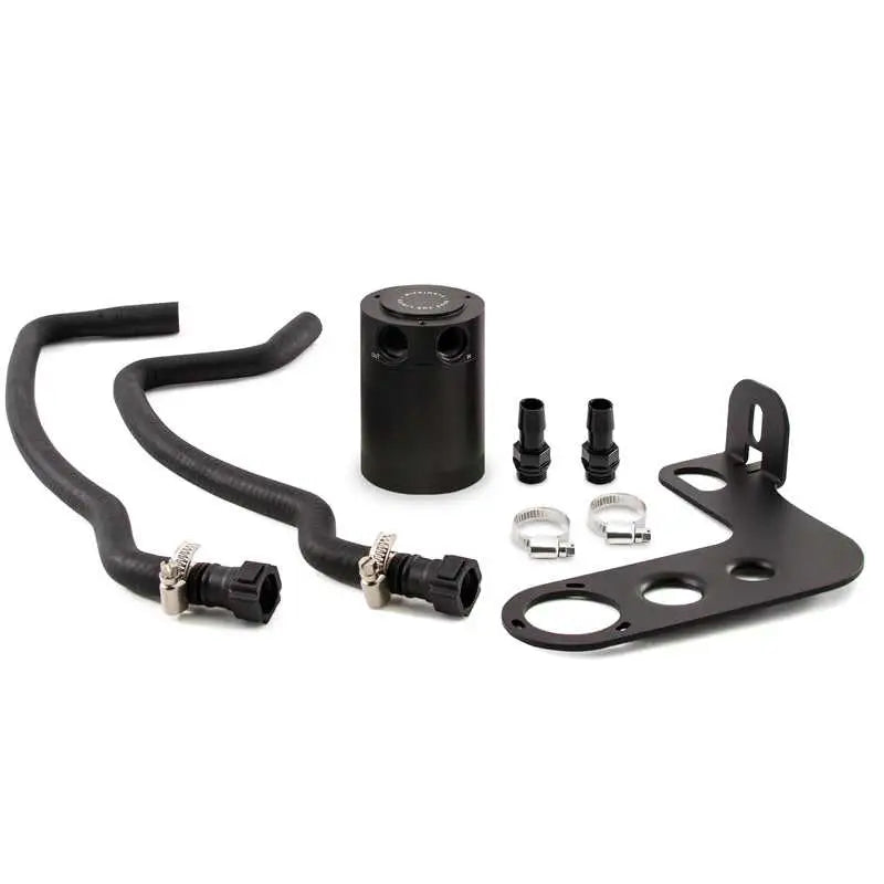 Mishimoto 10-15 Chevrolet Camaro SS Baffled Oil Catch Can Kit - Black mmbcc-css-10pbe
