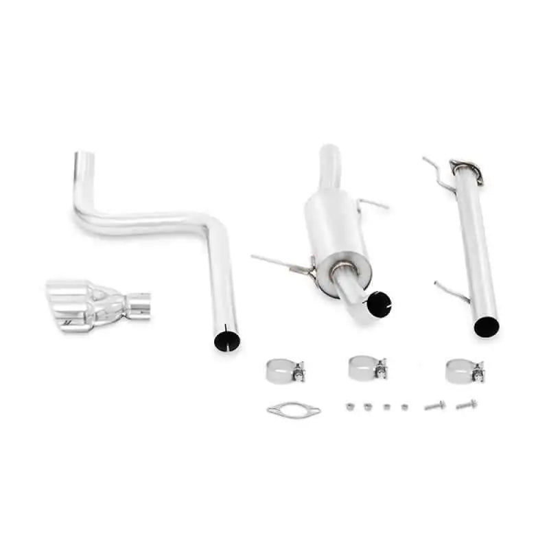 Mishimoto 14-16 Ford Fiesta ST 1.6L 2.5in Stainless Steel Cat-Back Exhaust w/ Polish Tips mmexh-fist-14p