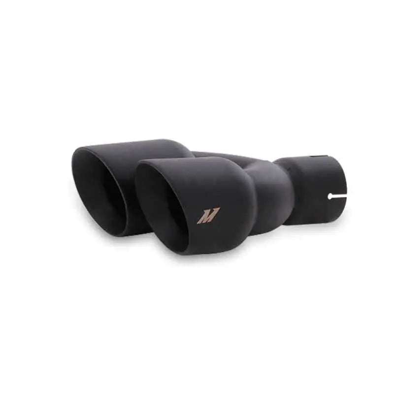 Mishimoto 14-16 Ford Fiesta ST 1.6L 2.5in Stainless Steel Resonated Cat-Back Exhaust w/ Black Tips mmexh-fist-14rbk