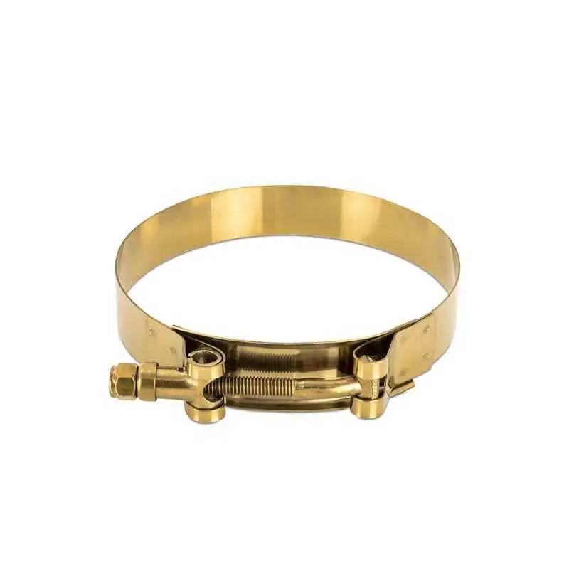 Mishimoto 2.5 Inch Stainless Steel T-Bolt Clamps - Gold mmclamp-25gd