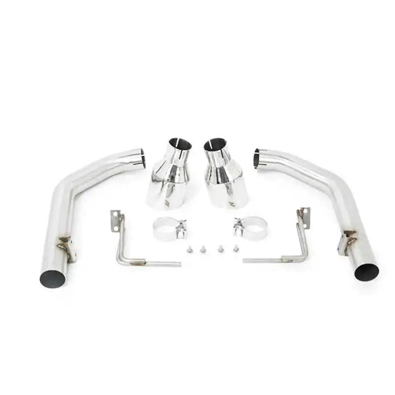 Mishimoto 2015+ Ford Mustang Axleback Exhaust Race w/ Polished Tips mmexh-mus8-15arp